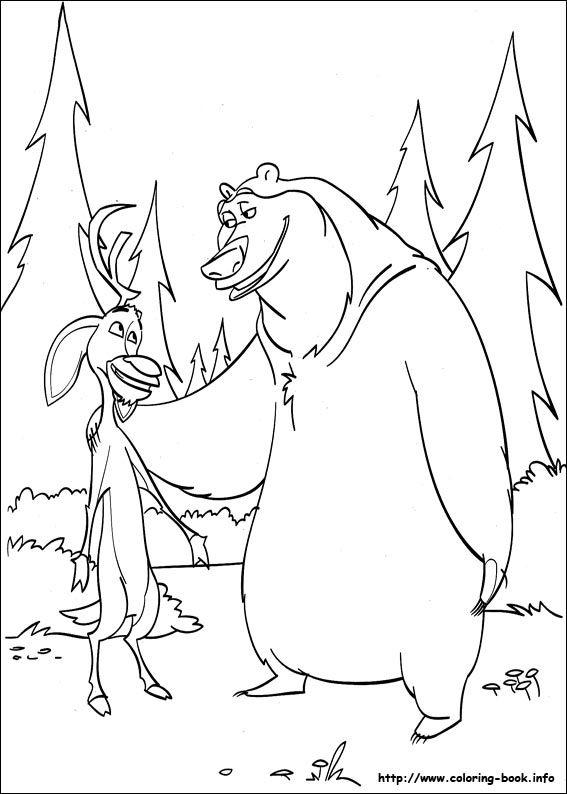 Open Season coloring picture